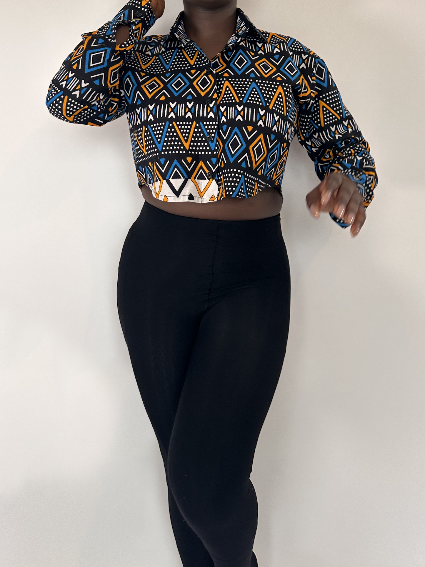 DINKA Cropped Shirt