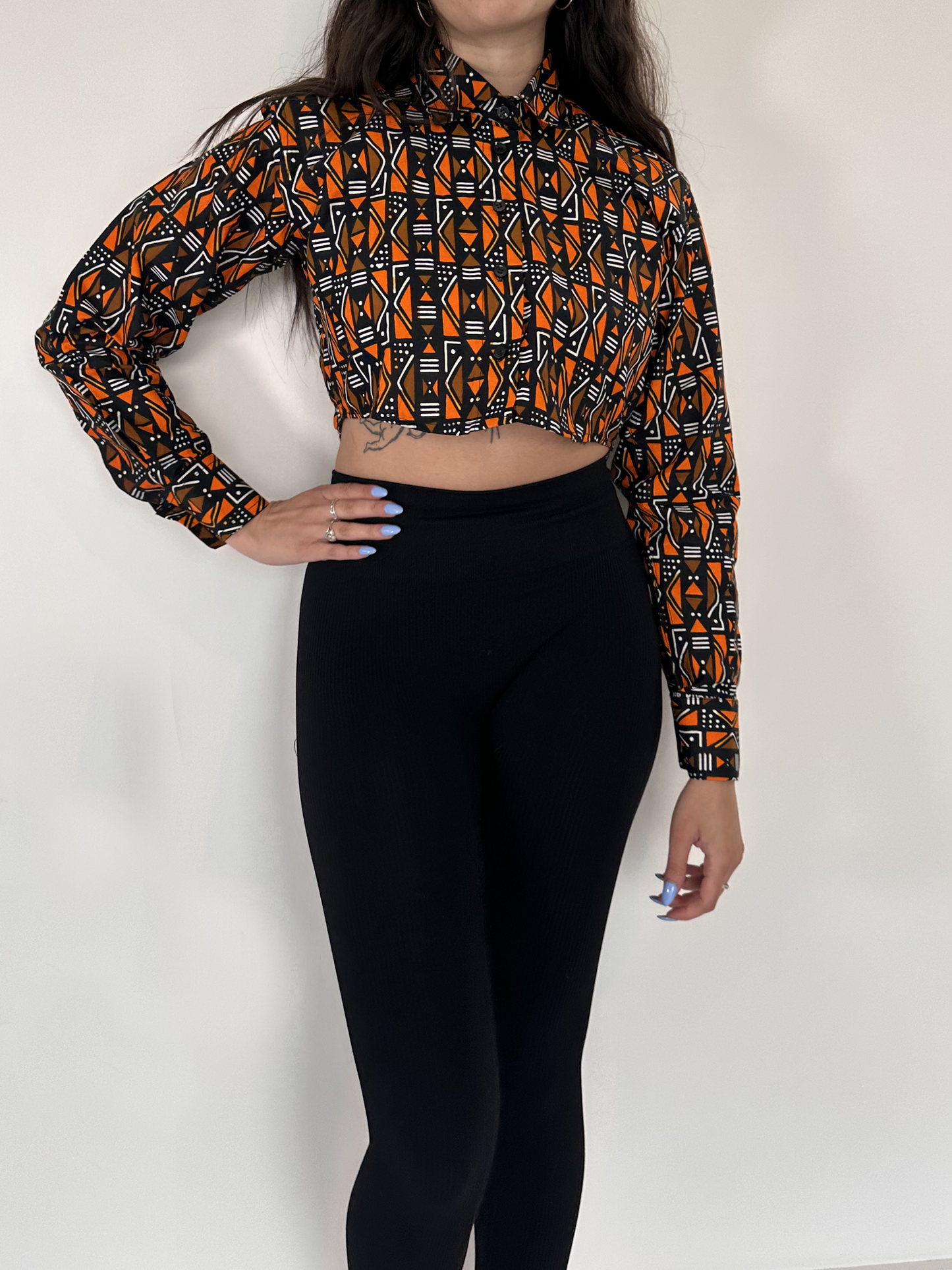 DINKA Cropped Shirt