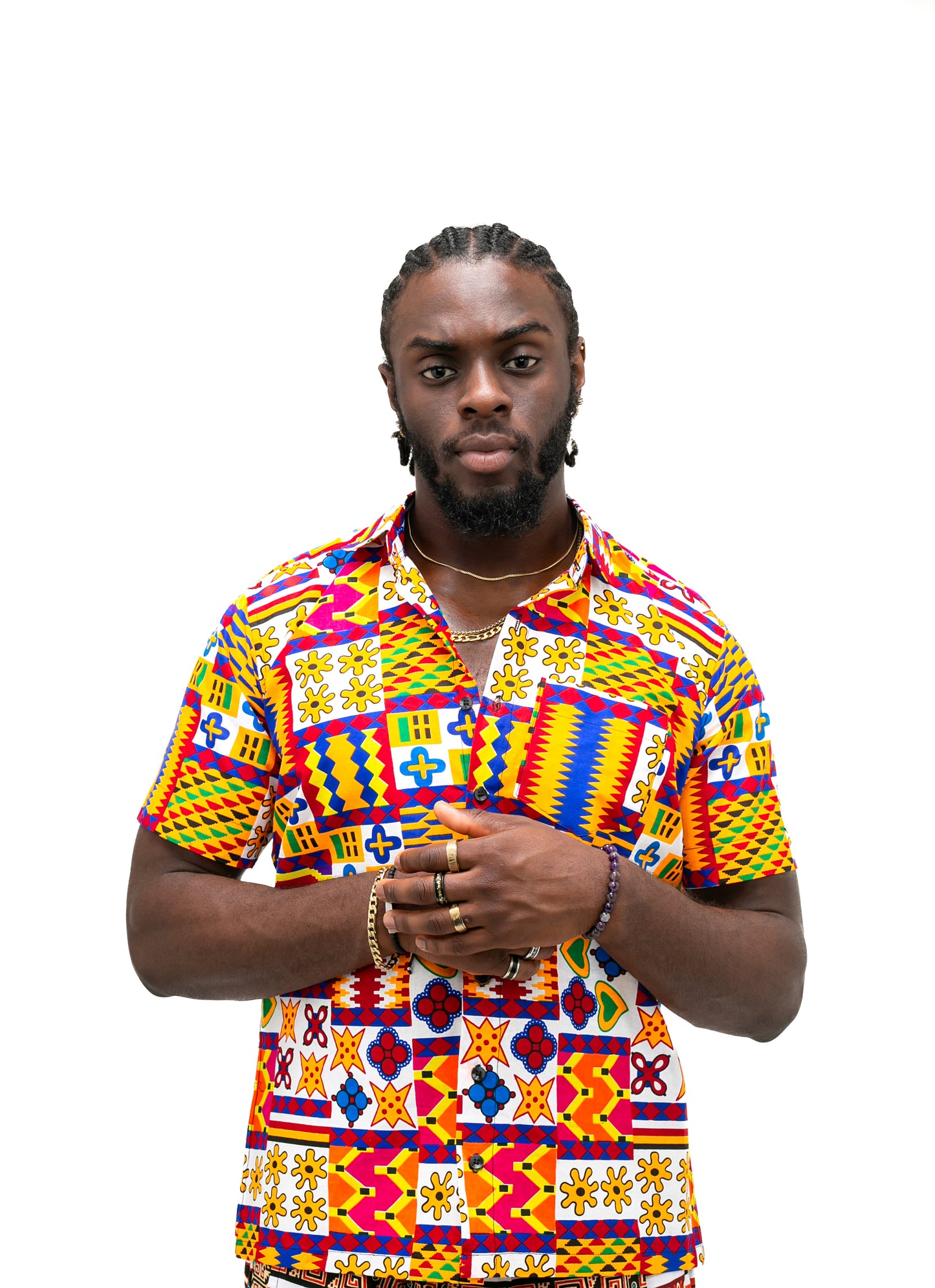 OMAR SHIRT - Tribe Kente